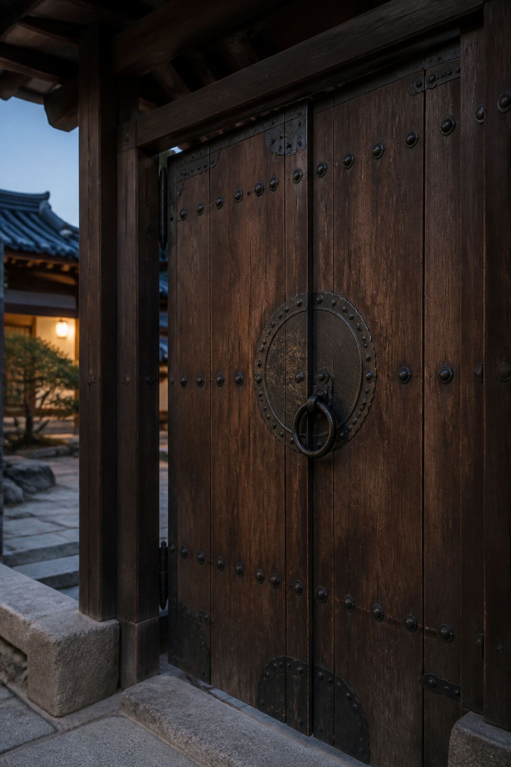 한옥 대문